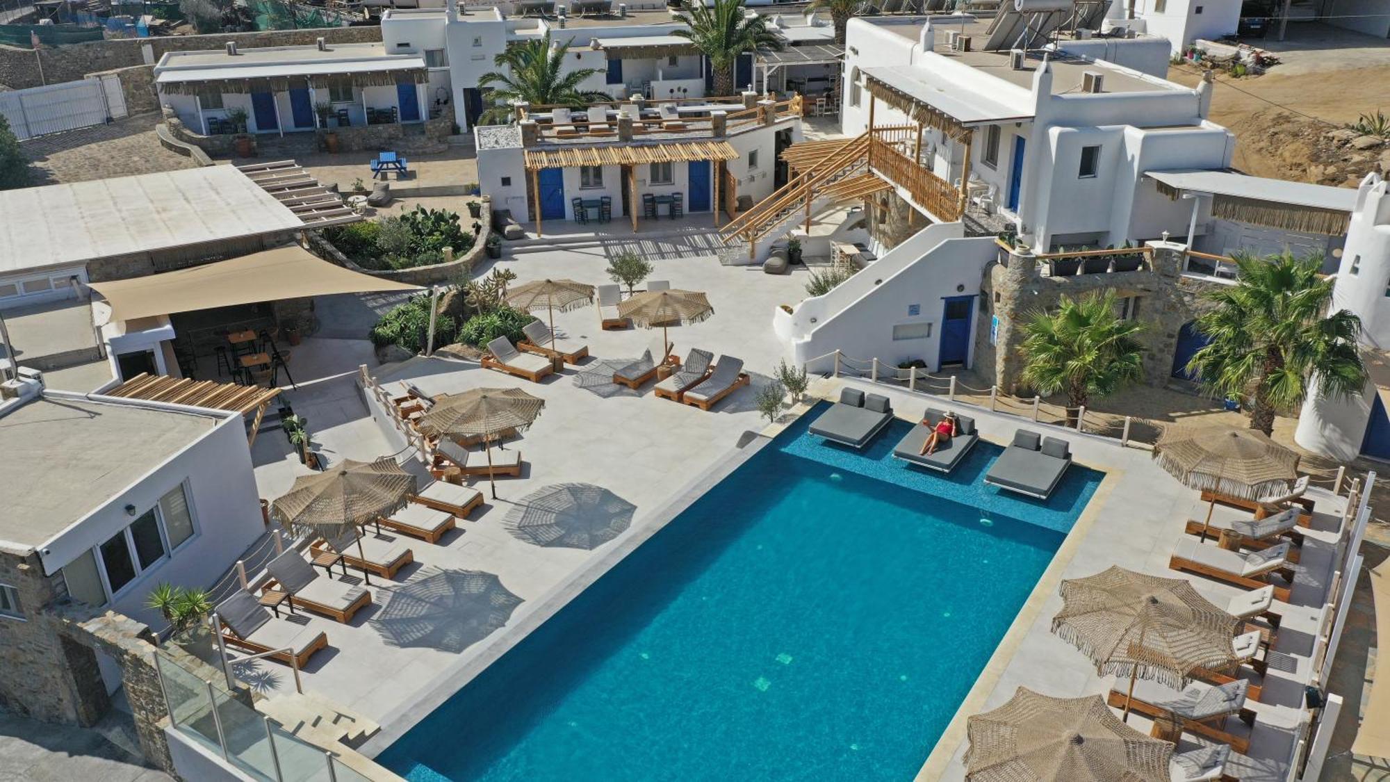 Alexandros Mykonos Hotel de apartamente Klouvas